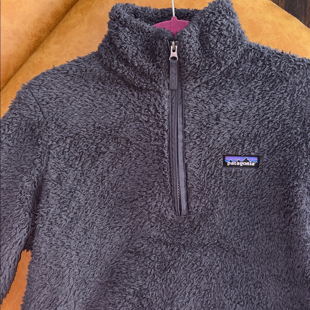 PATAGONIA - WOMEN'S LOS GATOS FLEECE 1/4-ZIP in “sunken blue” - Picture 2 of 5